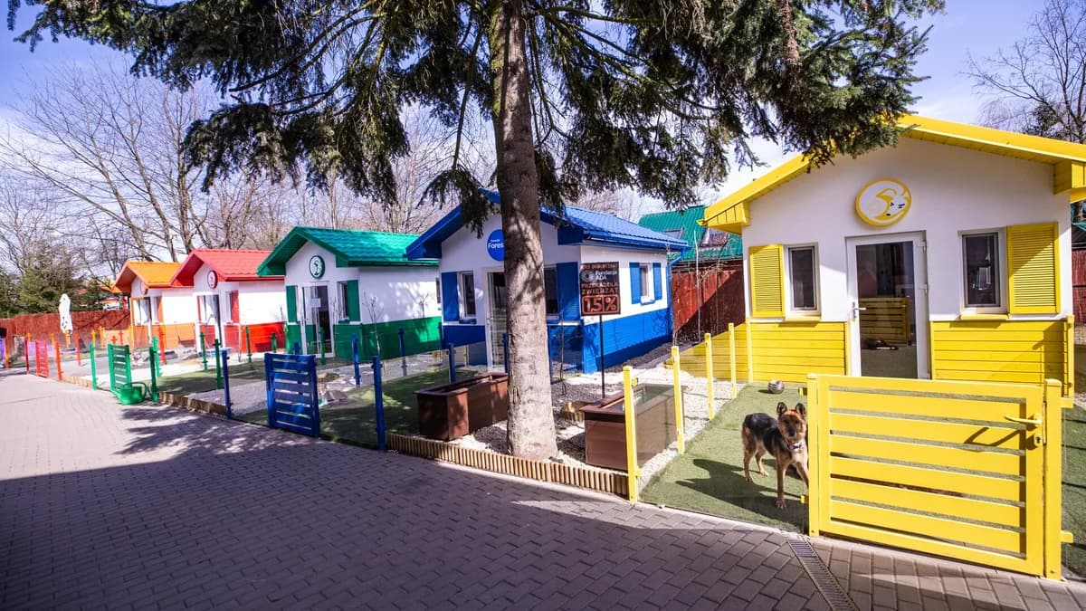 The ADA Foundation's project is innovative. He is the first in the world to implement the concept of a Dog Village, created by Dog Houses. We were the first in the world to develop the concept of Adop